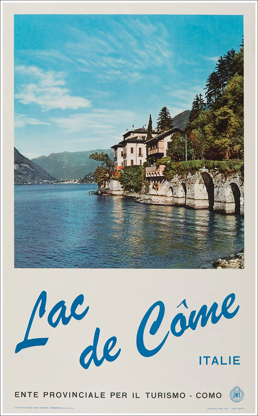 Lac de Côme, Lago di Como, Lake Como (Villa Cornaggia)
