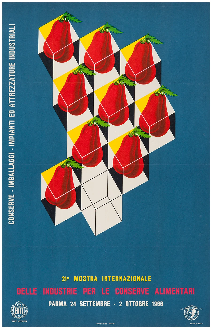Parma, Mostra delle Industrie per le Conserve Alimentari 1966 / ENIT