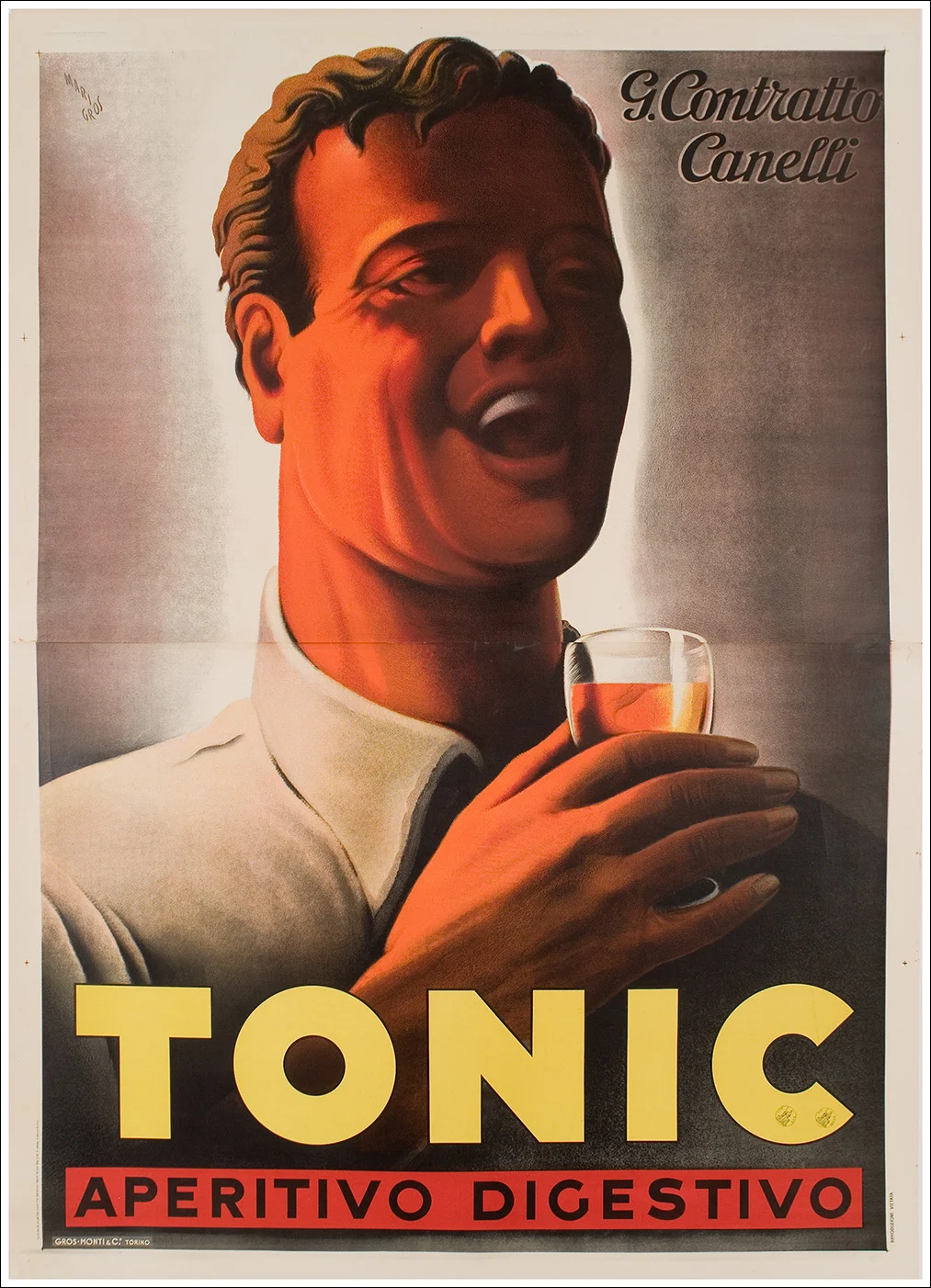 Aperitivo digestivo Tonic Contratto, Canelli (Asti)