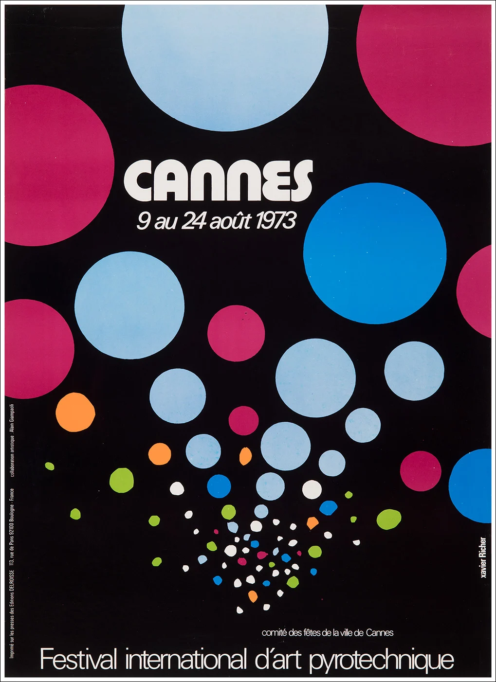 Cannes Festival d’art pyrotechnique