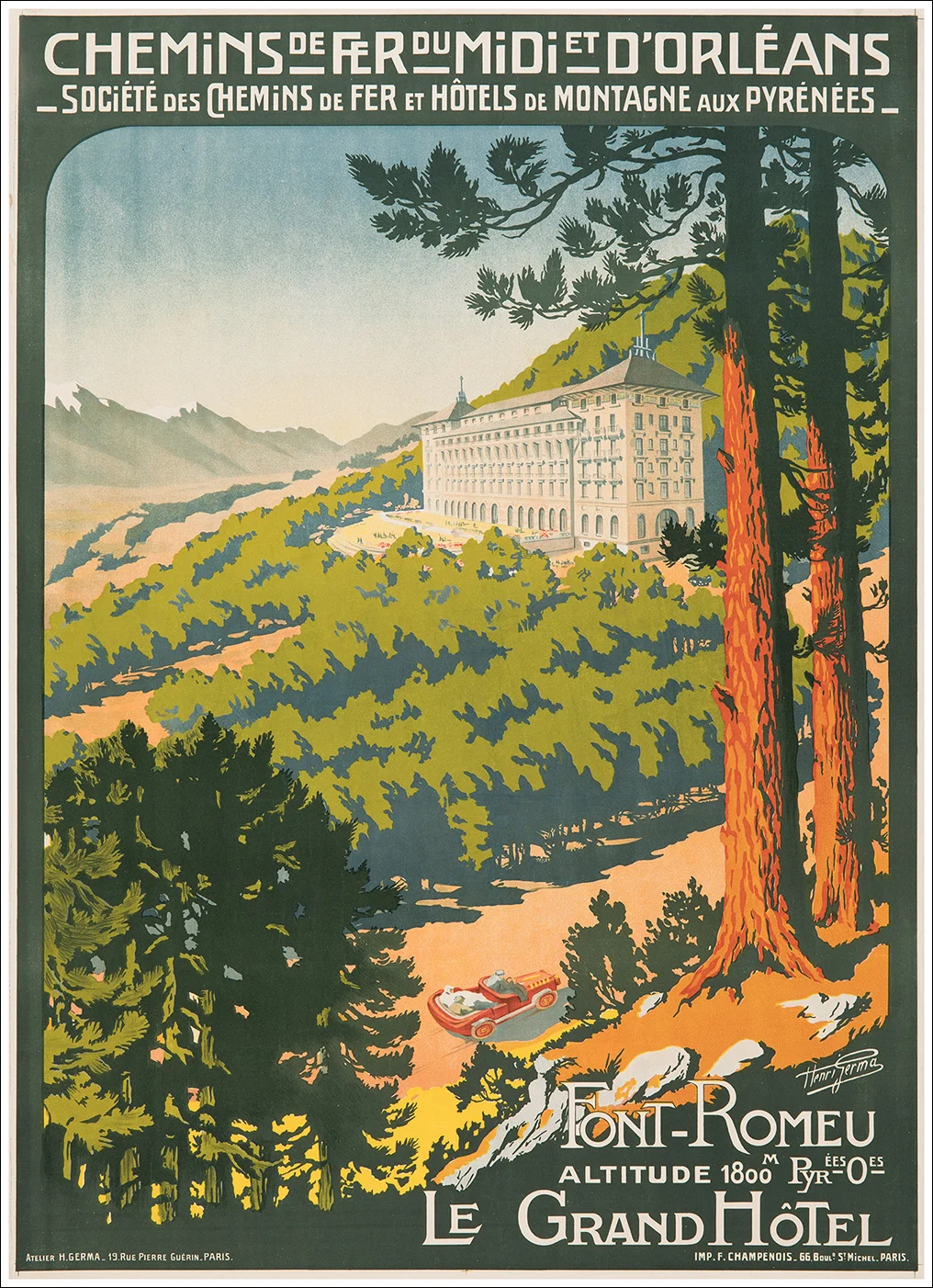 Le Grand Hotel Font-Romeu, Pyrénées