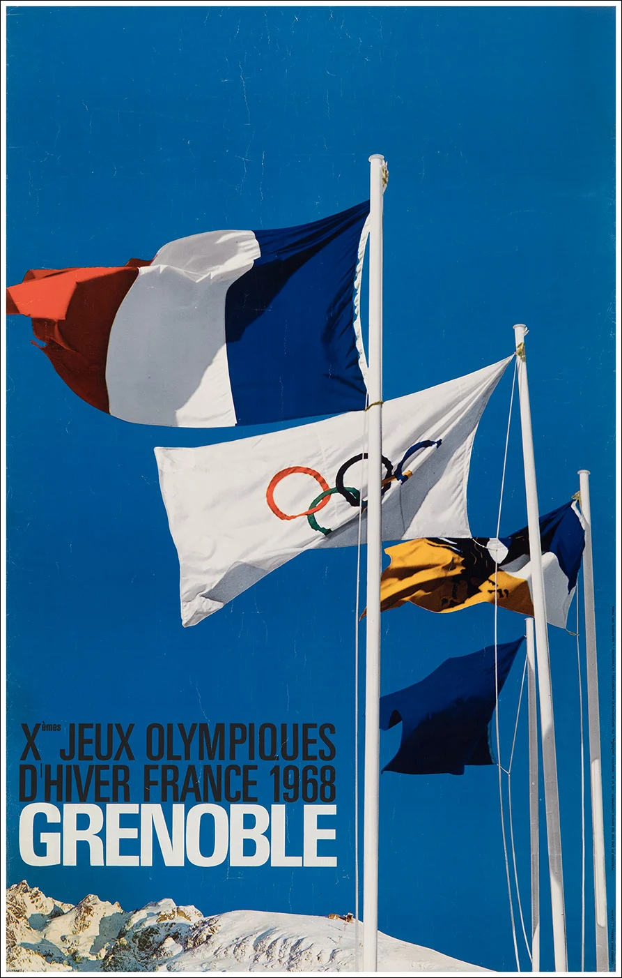 Grenoble, Jeux Olympiques d’Hiver France 1968