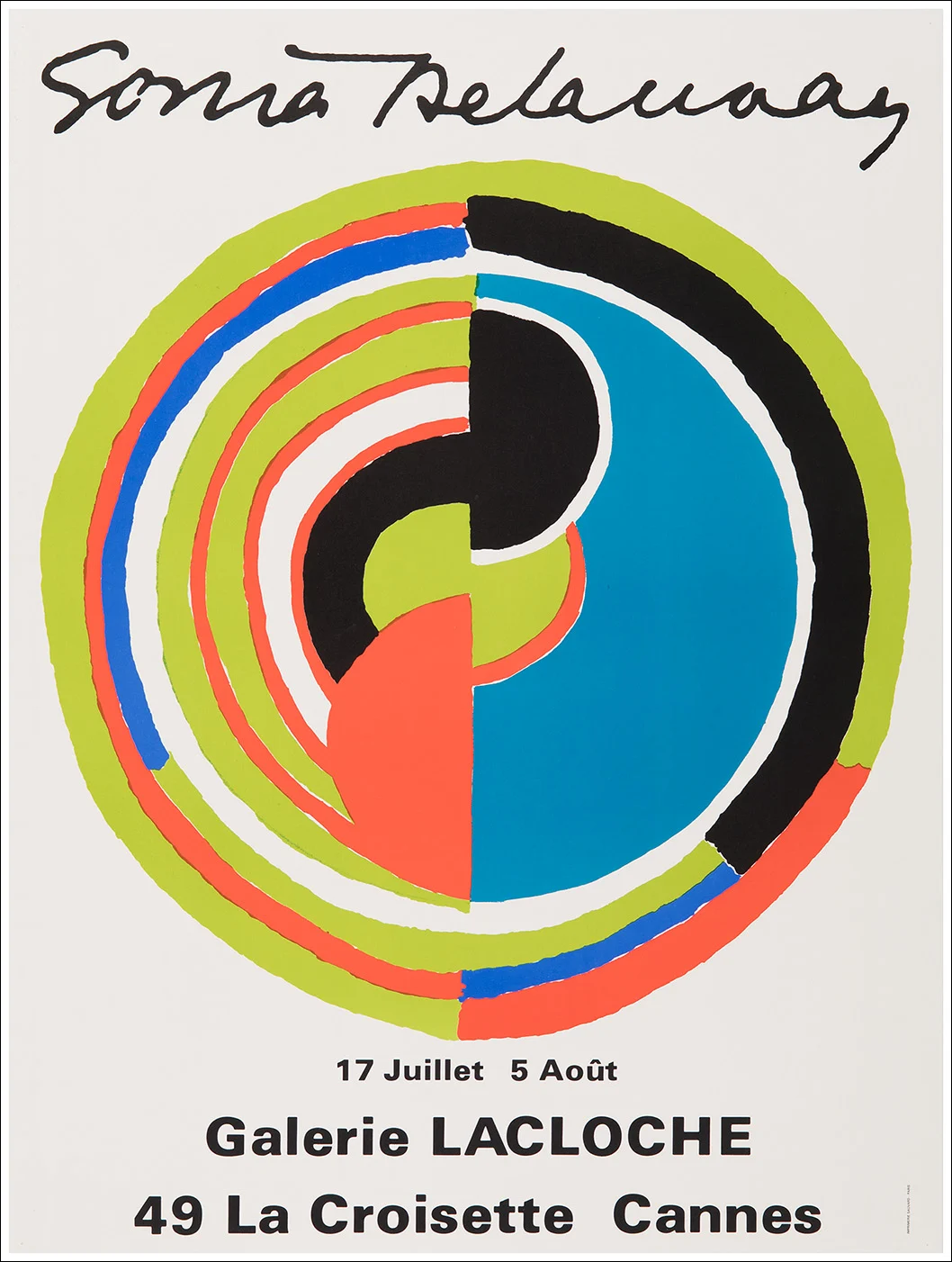 Exposition Sonia Delaunay, Cannes