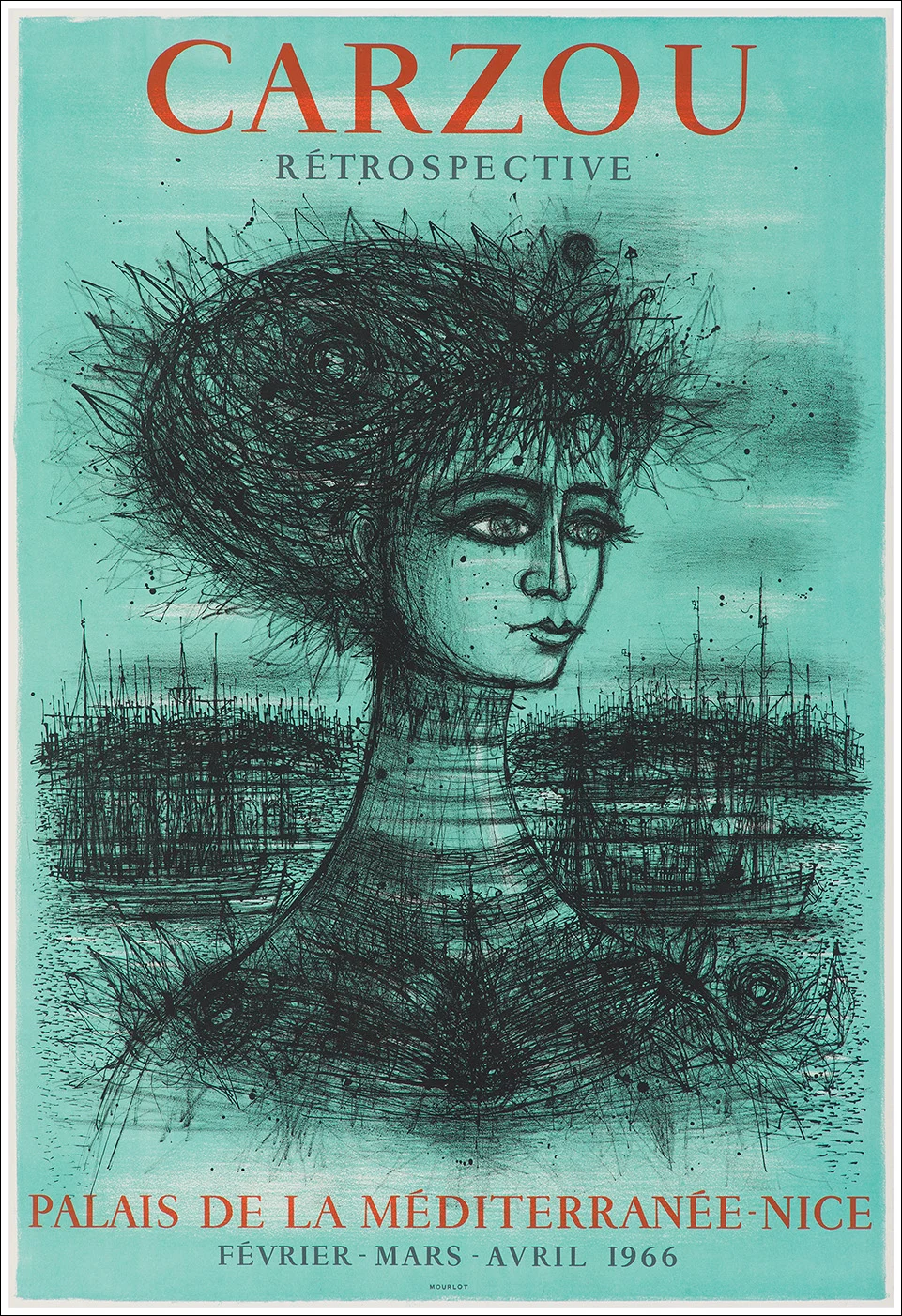 Carzou retrospective, Nice 1966