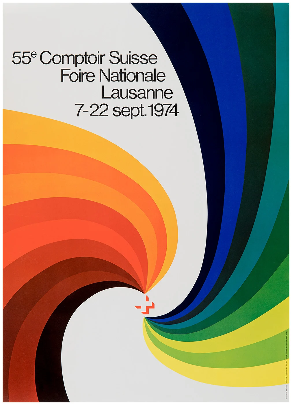 Comptoir Suisse, Foire Nationale Lausanne, 1974 (Vaud, Waadt)