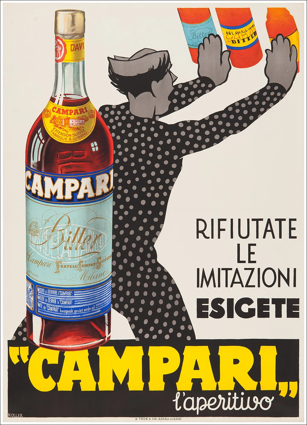Bitter Campari aperitivo, Milano - Lugano