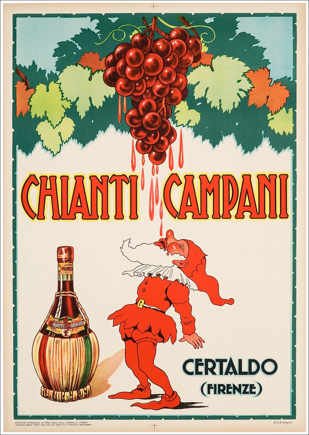 Chianti Campani, Certaldo (Firenze) / 70 x 99,5 cm