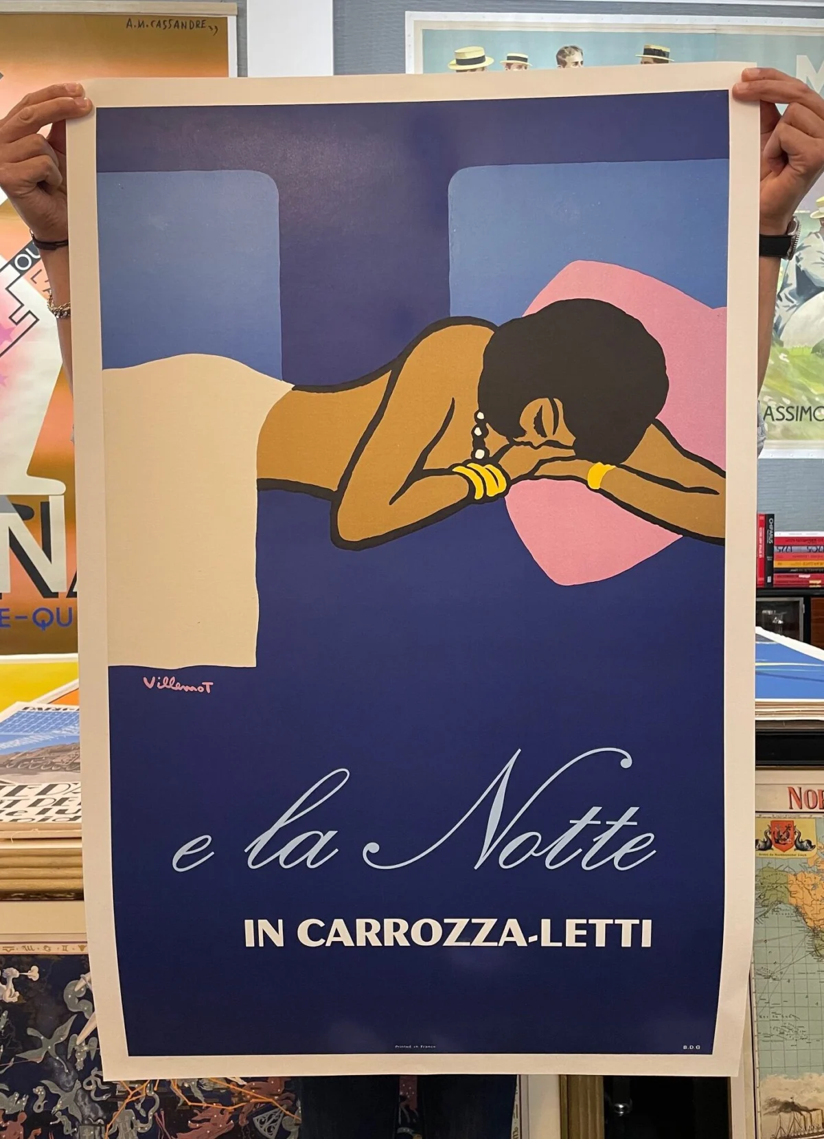 E la notte in carrozza-letti / Wagons-Lits, voiture-lit, sleeping car, Schlafwagen