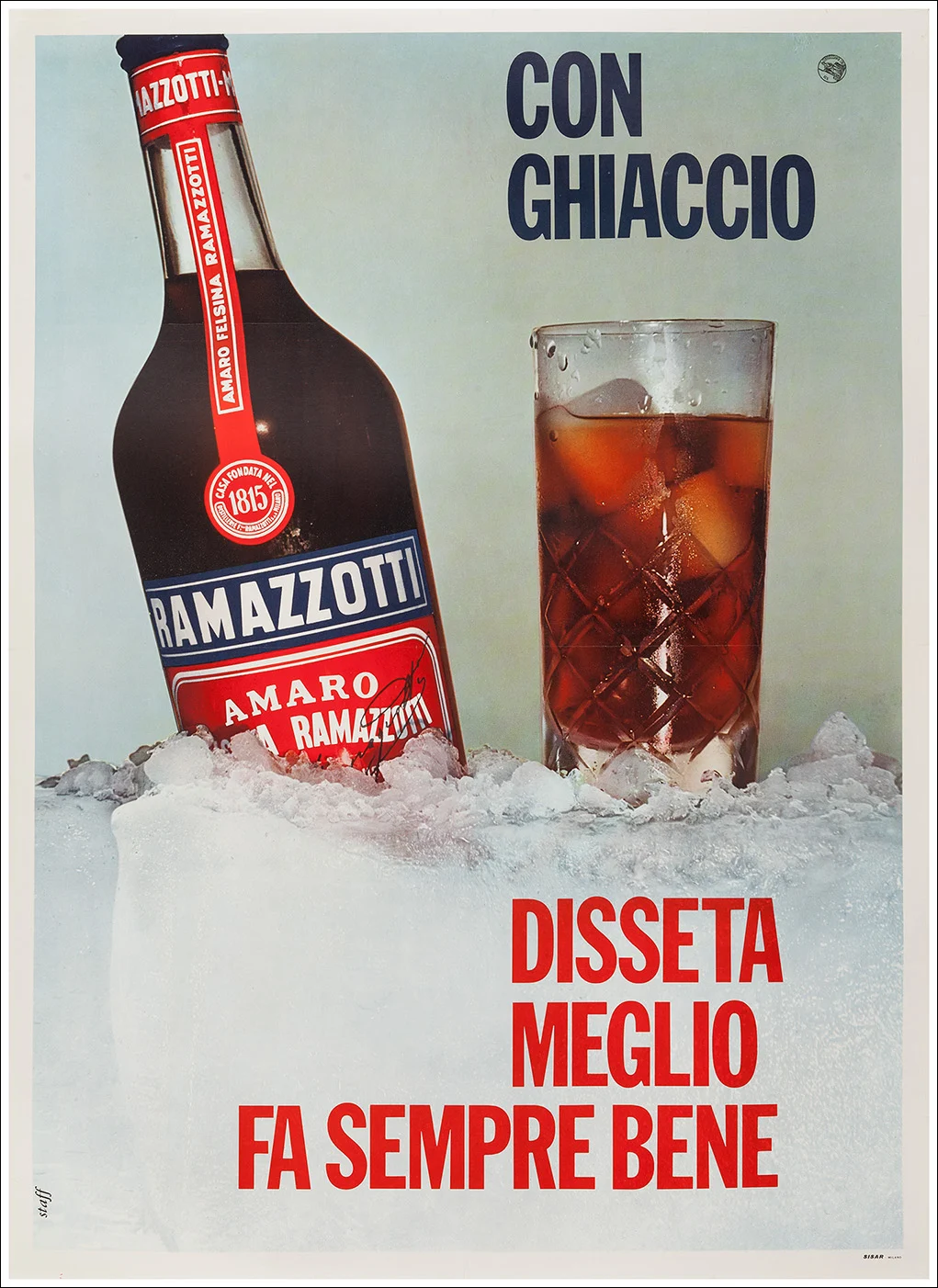 Amaro Ramazzotti, Milano (in cornice)