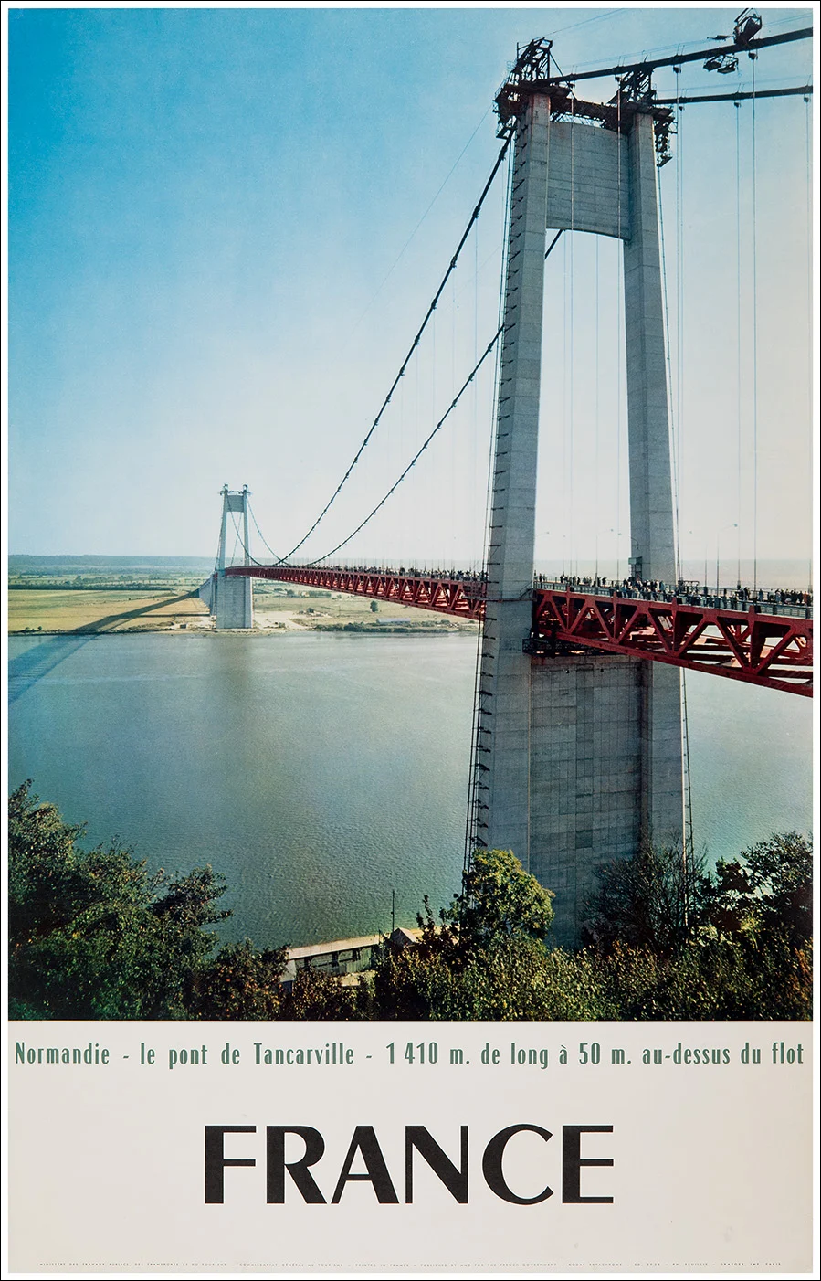 Pont de Tancarville, Normandie