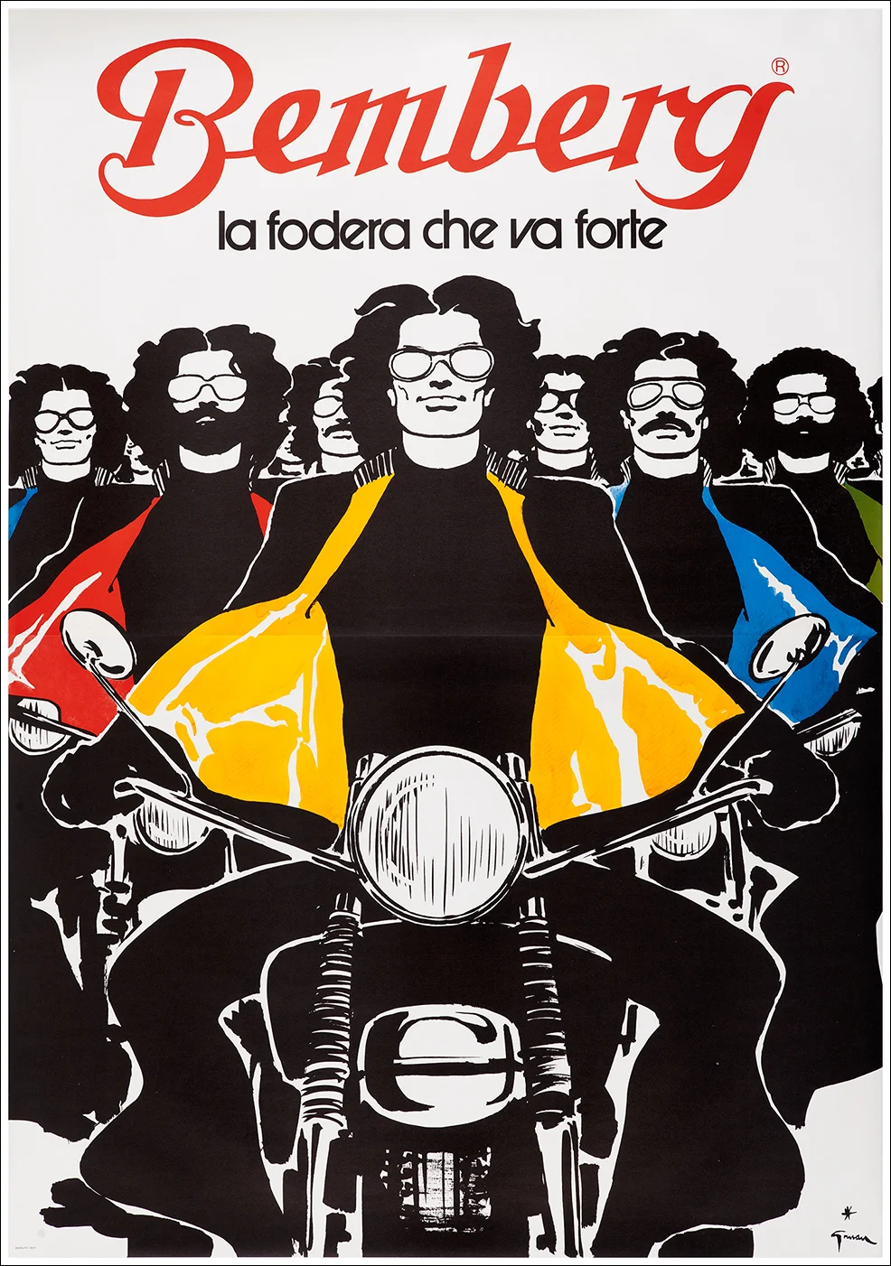 Bemberg (motociclette) / 139 x 197 cm