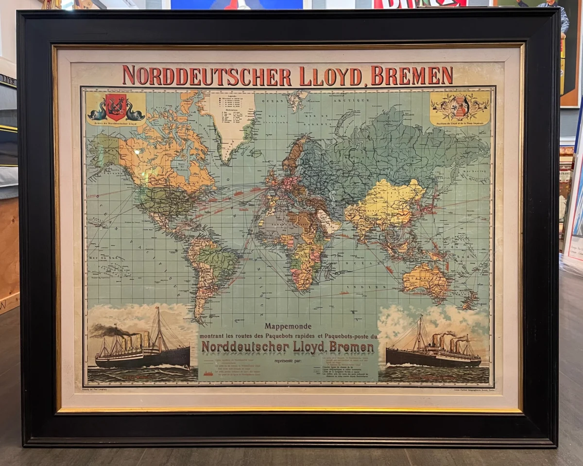 Norddeutscher Lloyd, Bremen (in cornice)