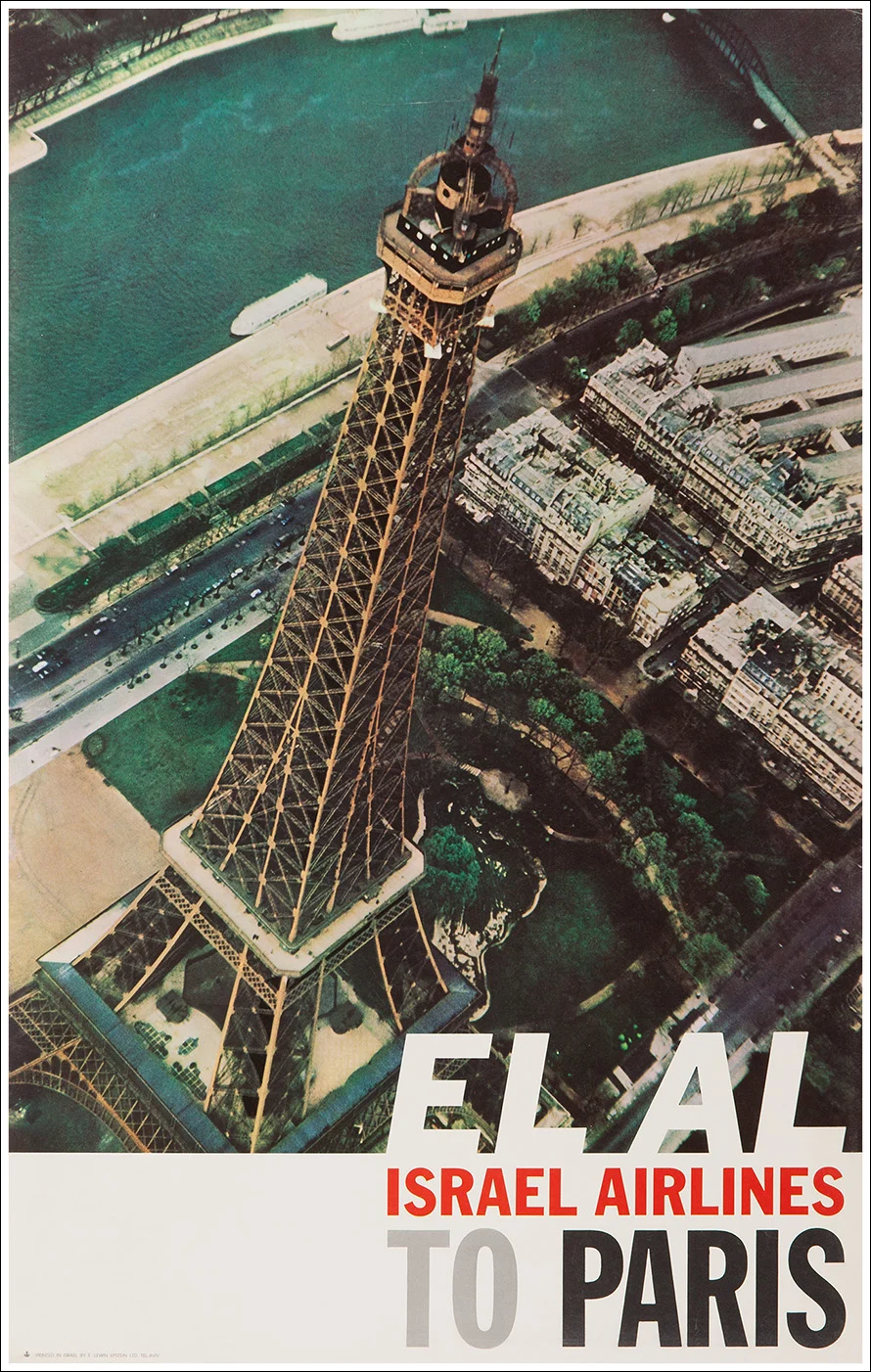 EL AL, Israel Airlines to Paris