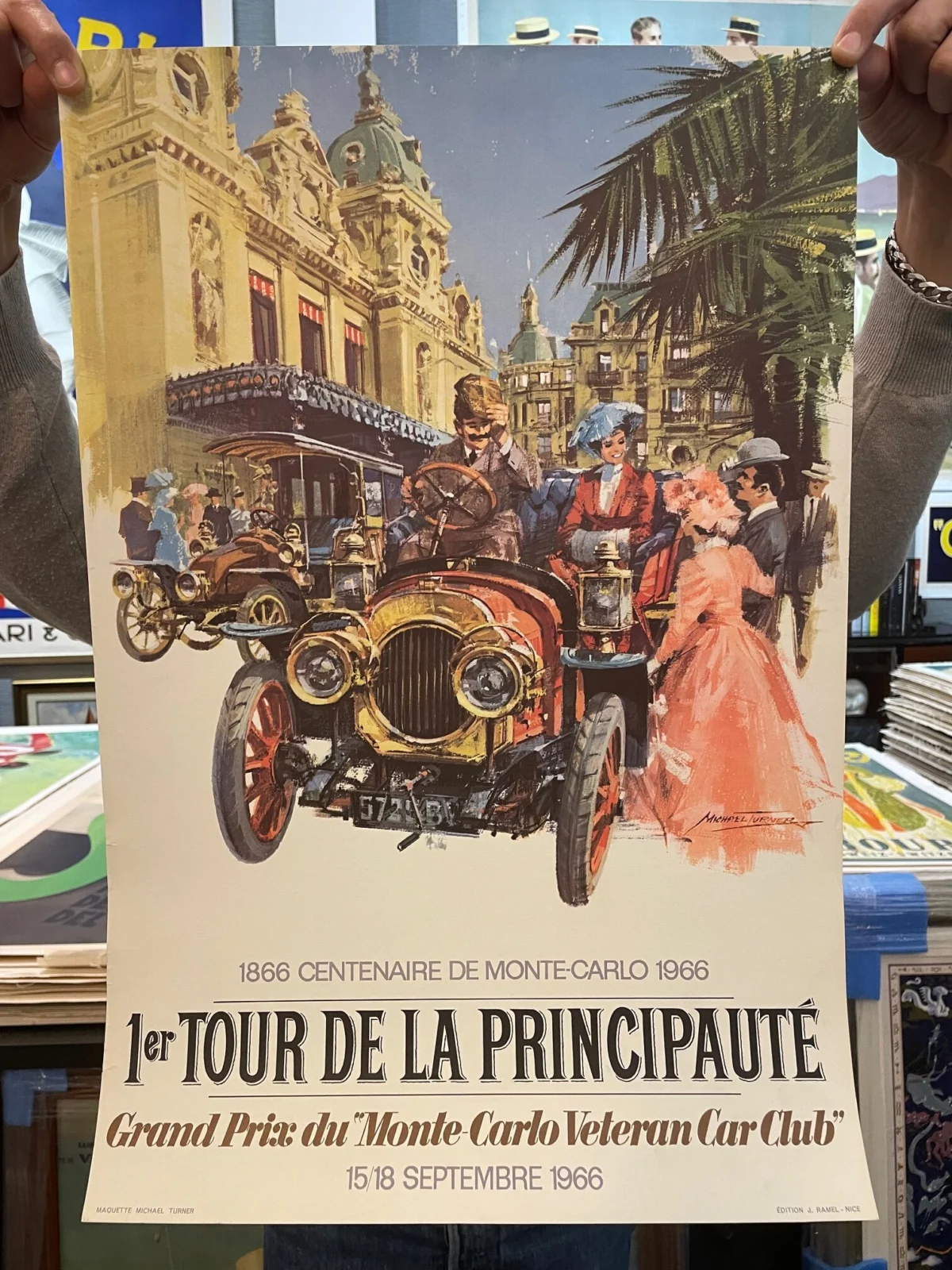 1er Tour de la Principauté / 1866 Centenaire de Montecarlo 1966 Veteran Car Club