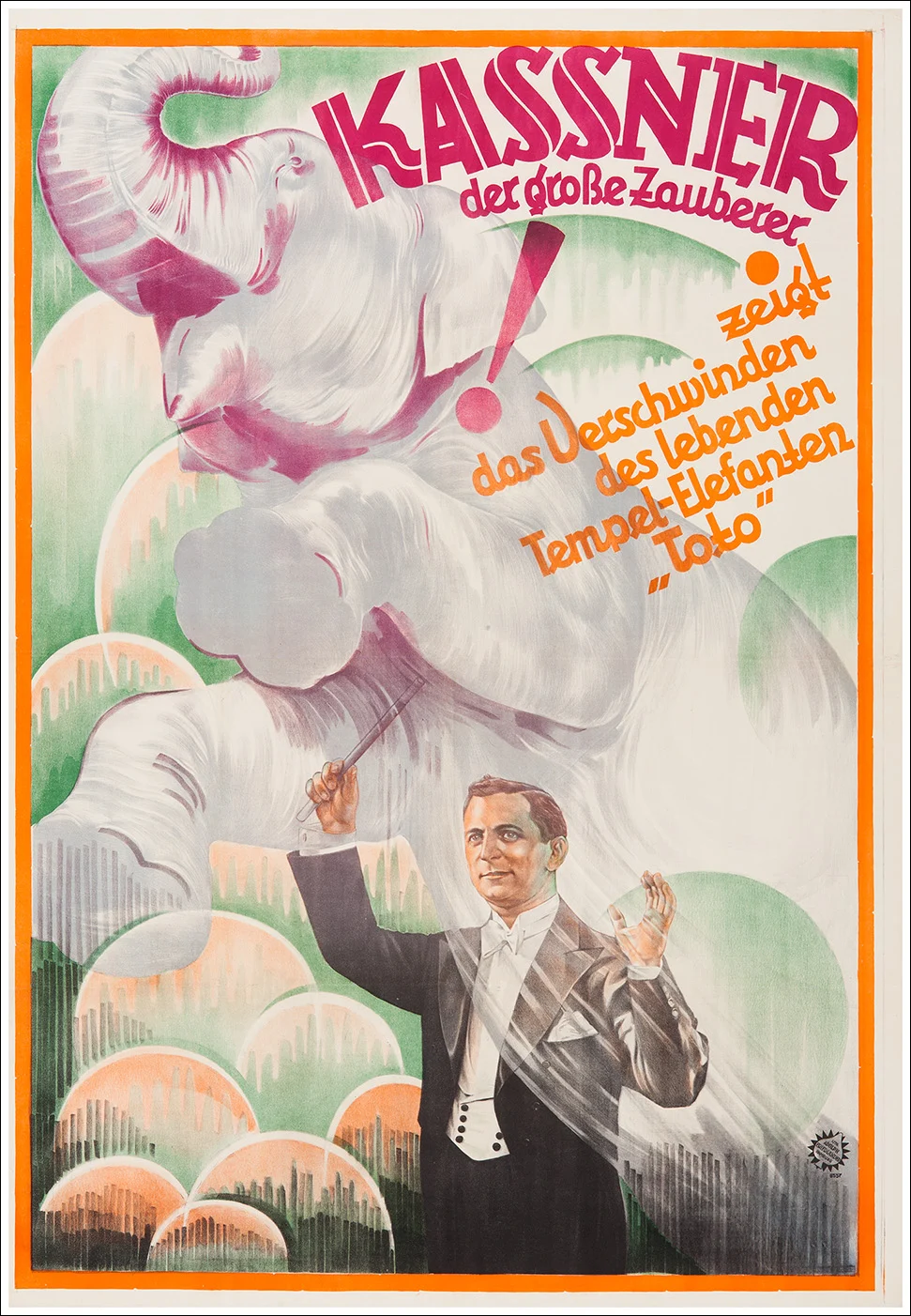 Alois Kassner, der große Zauberer (magia, magic, zauber)
