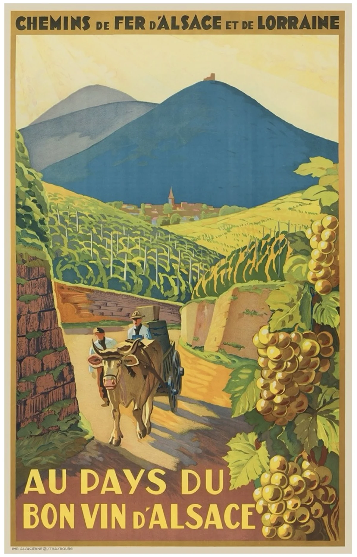 Au pays du bon vin d'Alsace