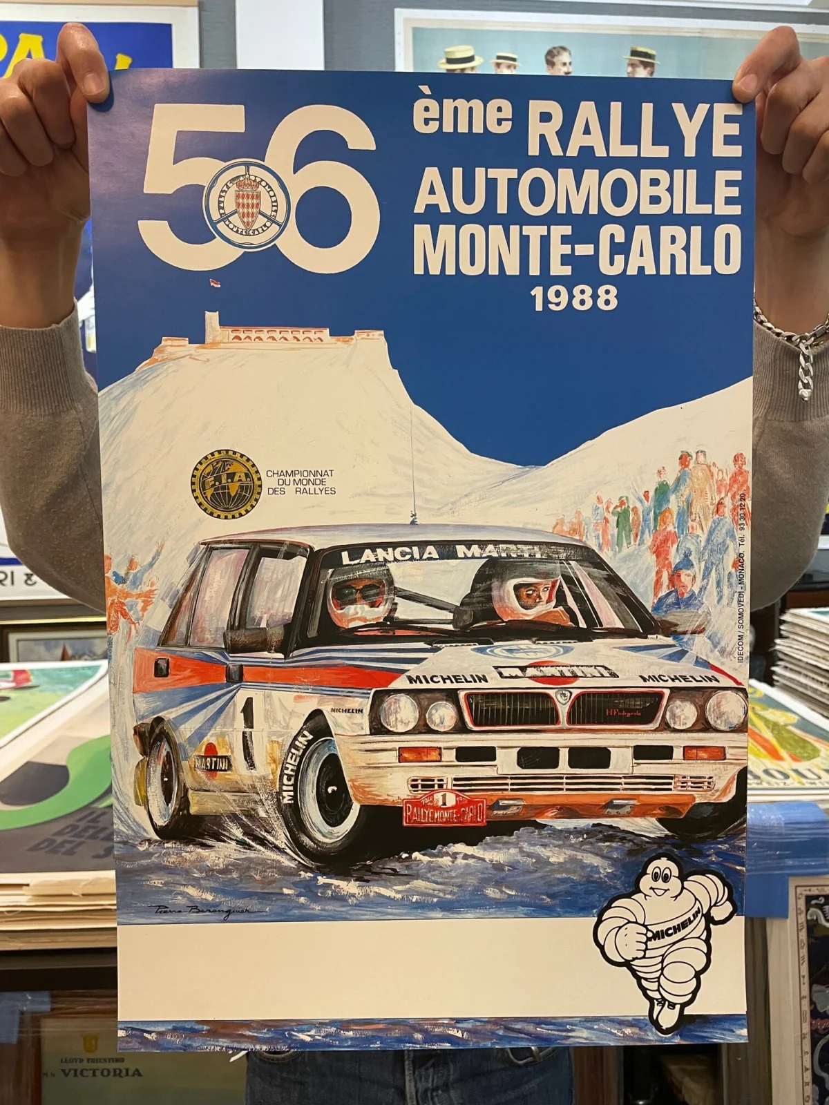 Rallye Montecarlo 1988, Michelin (Lancia Delta Integrale, Bruno Saby)