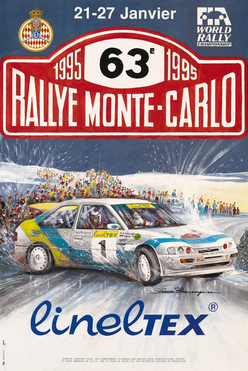 Rallye Montecarlo 1995 (Ford Escort Cosworth)