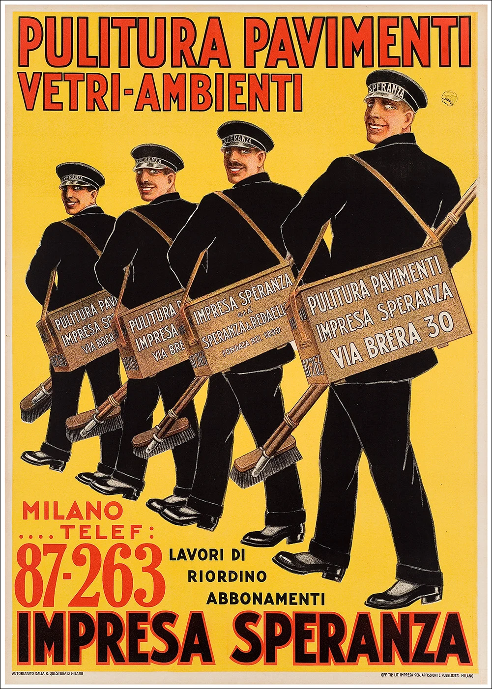Impresa di pulizie Speranza, Milano