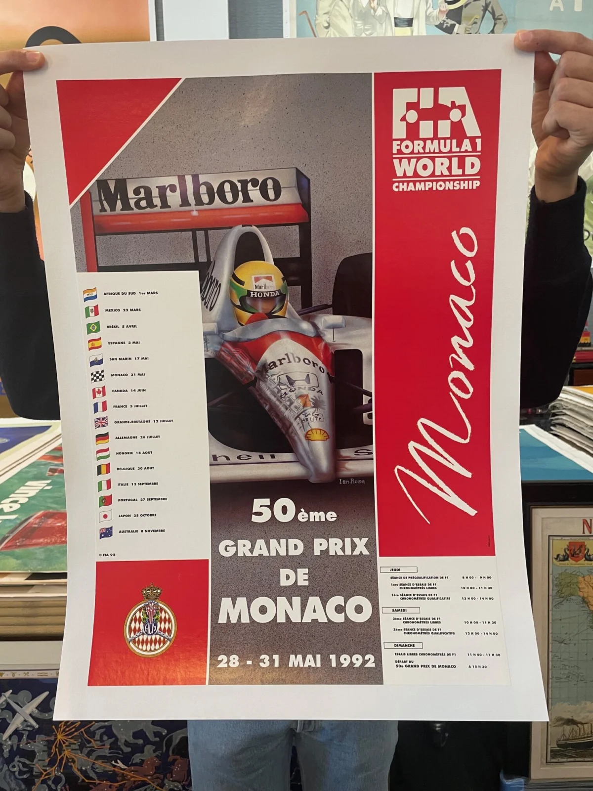 Grand Prix Monaco 1992 (Ayrton Senna su Mclaren)
