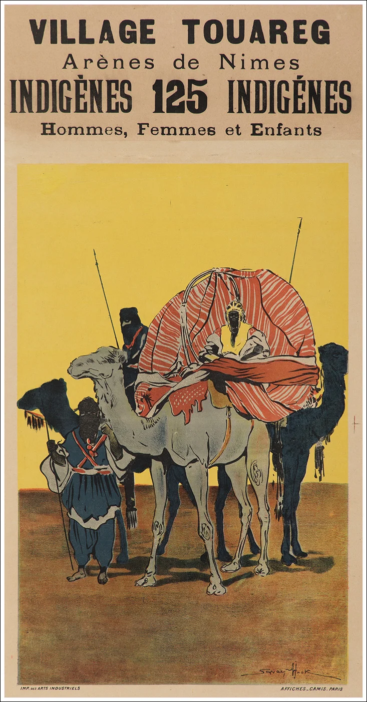 Village Touareg, 1908, Arènes de Nimes
