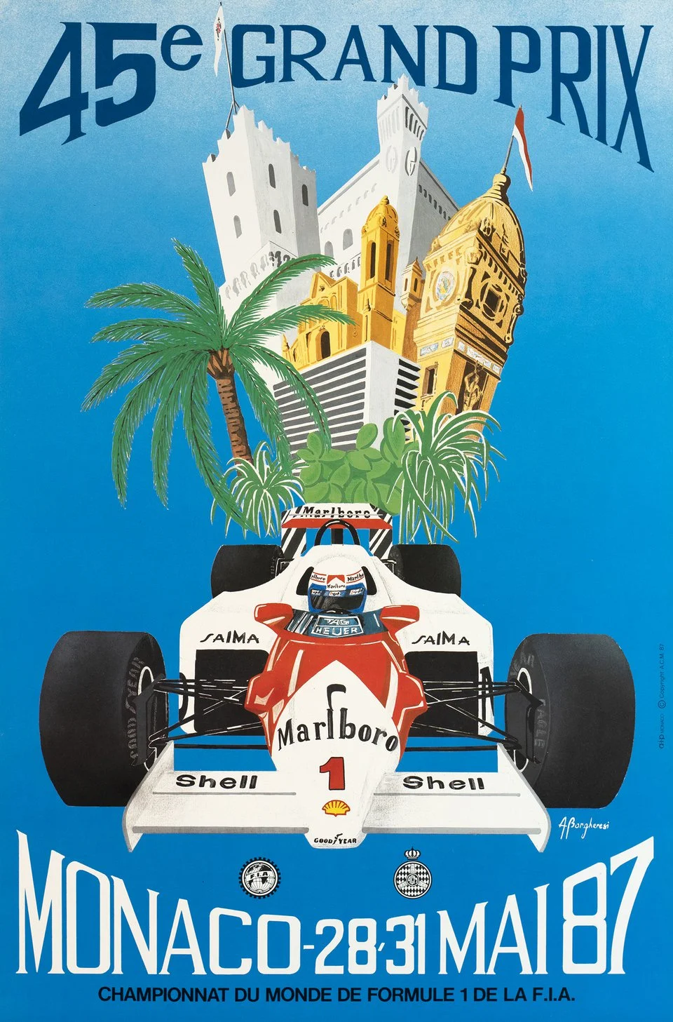 Grand Prix Monaco 1987 (Alain Prost, McLaren-TAG)