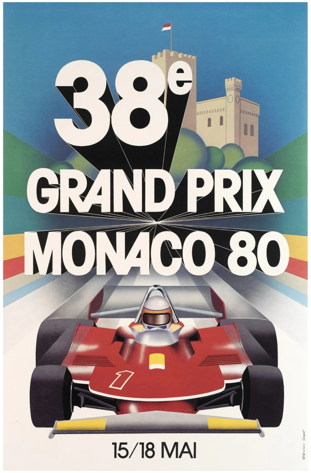 Grand Prix Monaco 1980 (Ferrari)
