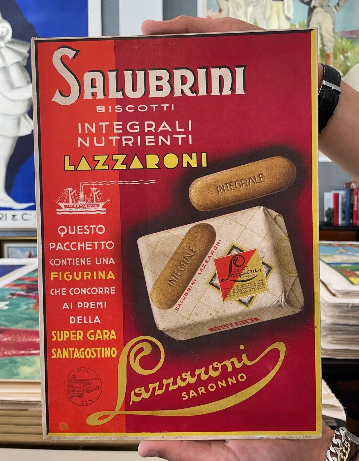 Biscotti Salubrini Lazzaroni, Saronno (Varese)