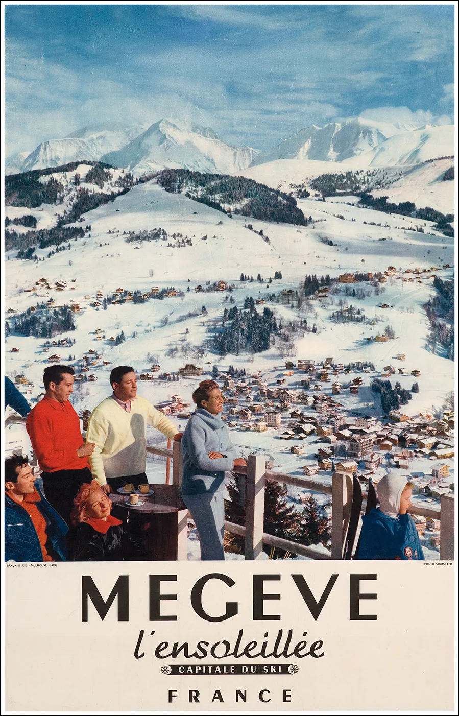 Mégève l'ensoleillée, capitale du ski / Haute Savoie