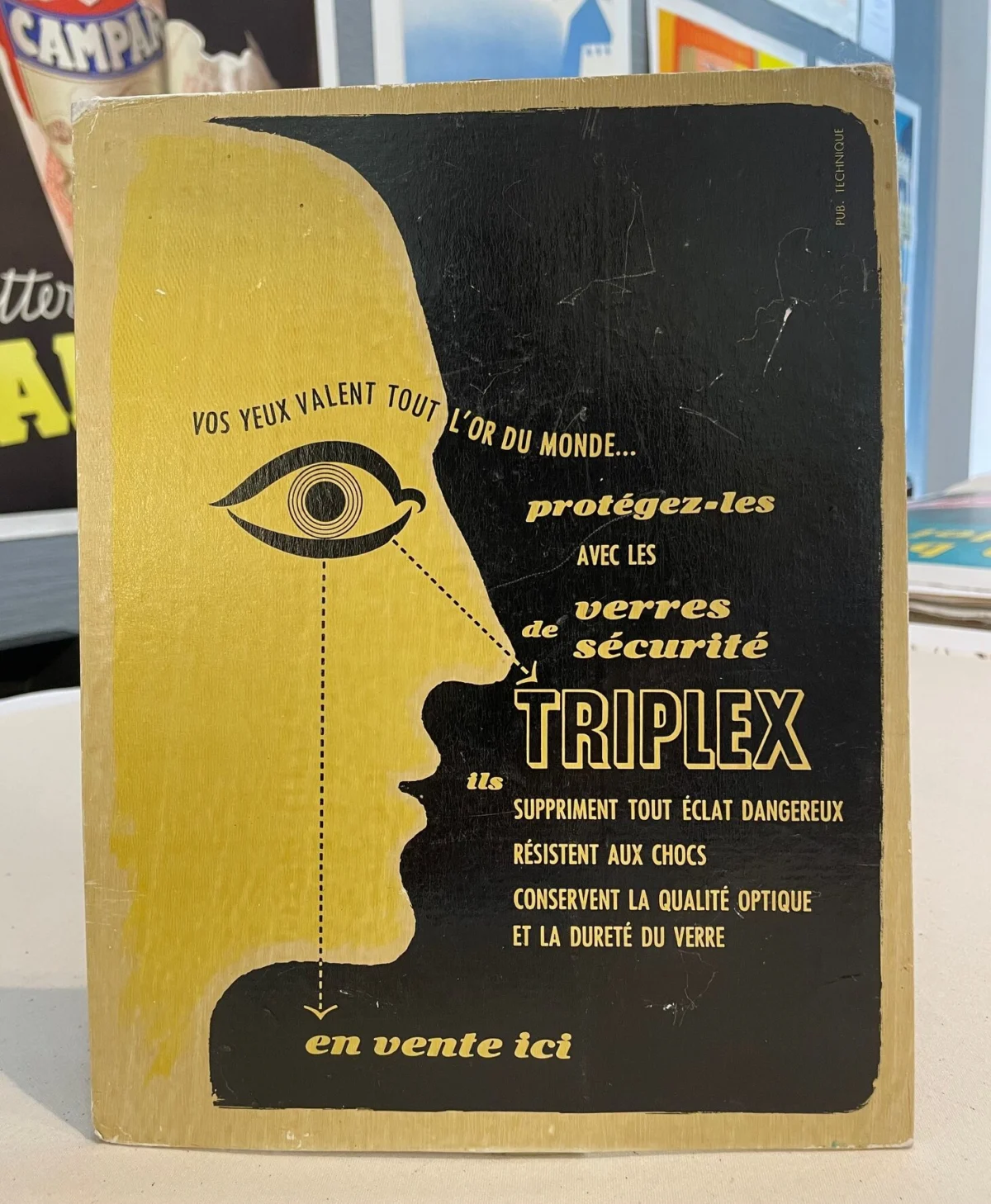 Verres de sécurité Triplex
