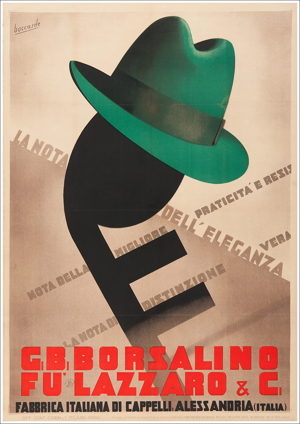 Cappelli Borsalino, Alessandria