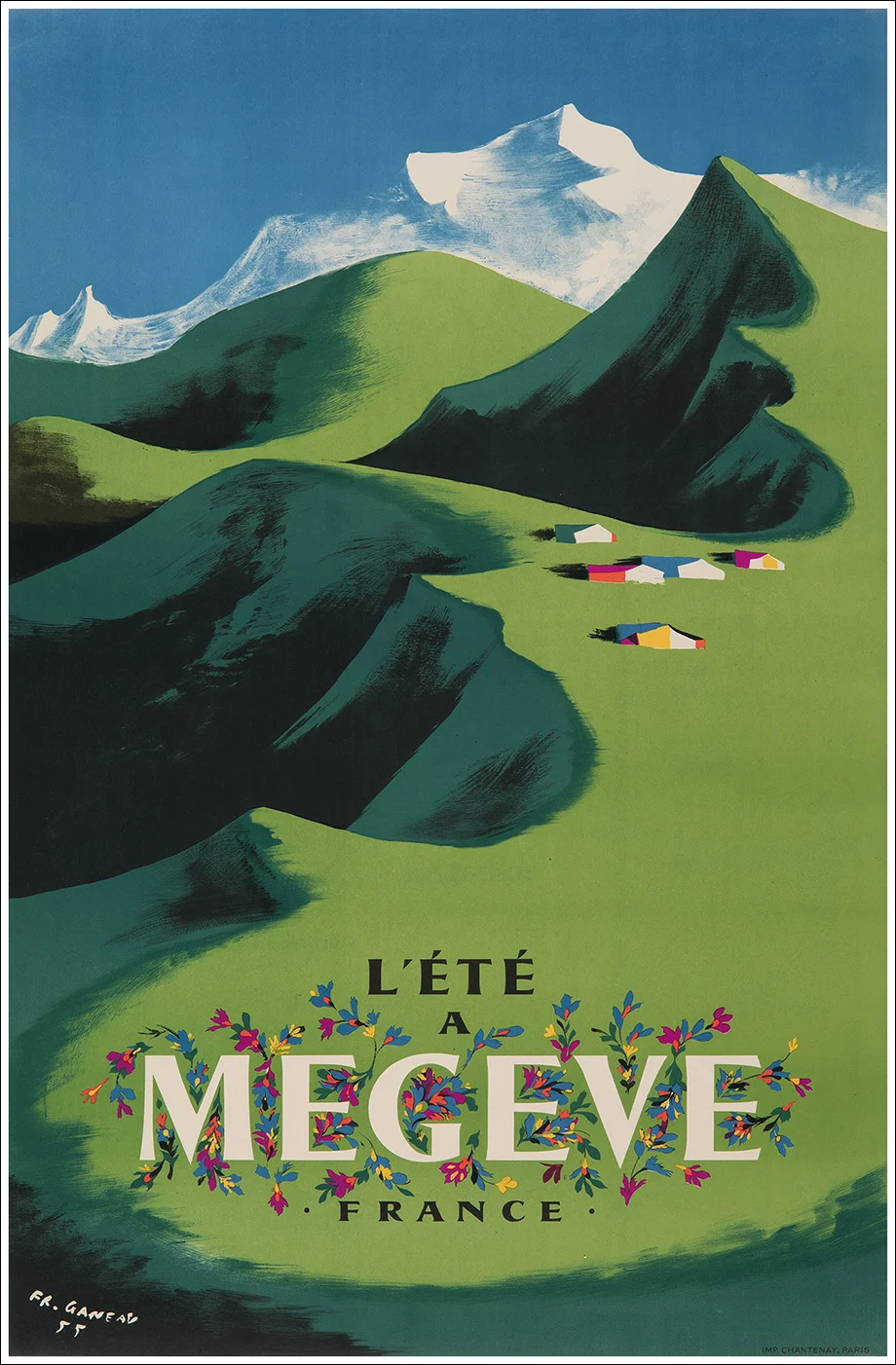 L'été a Mégève Haute Savoie