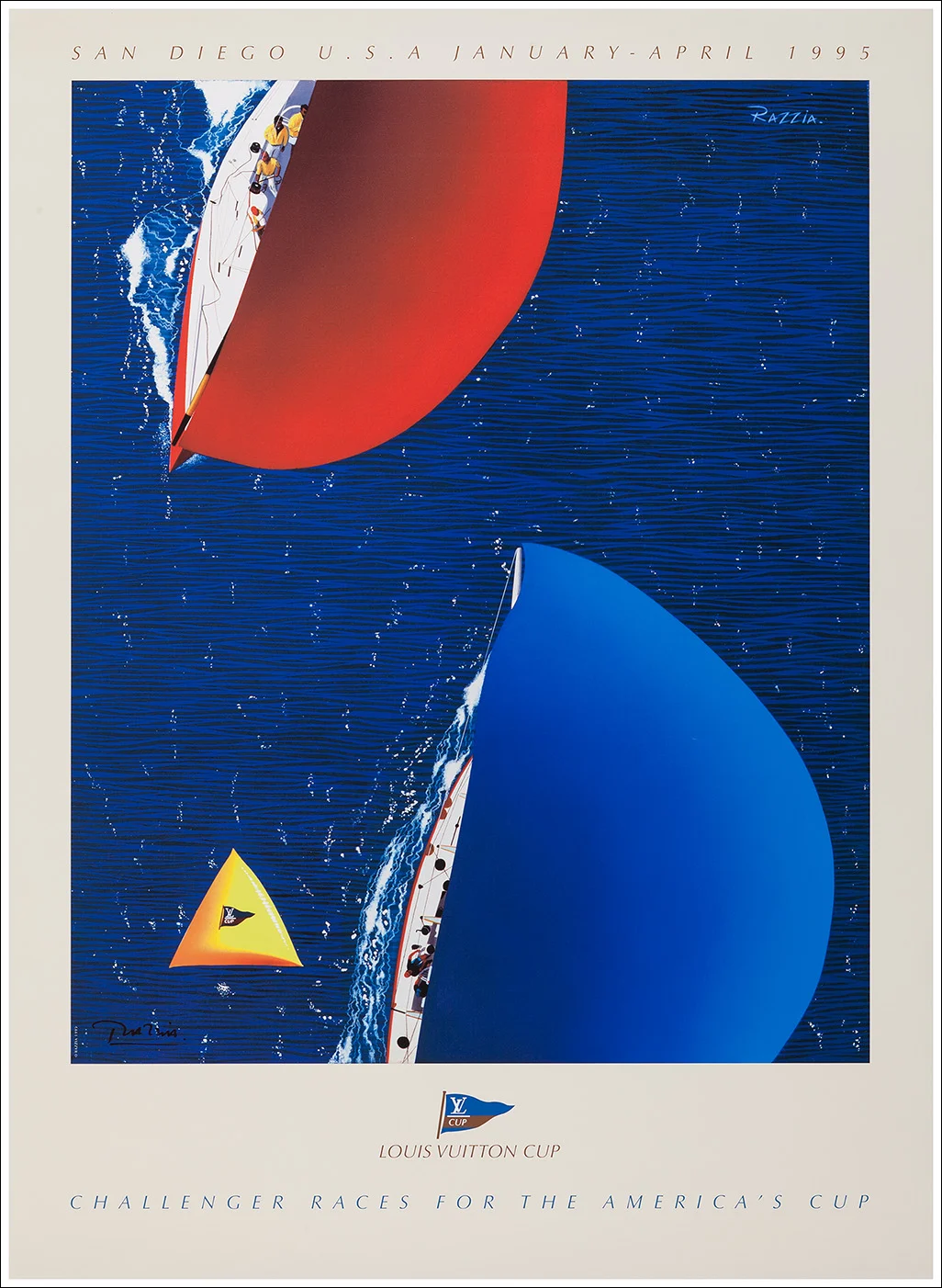 Louis Vuitton Cup 1995 - San Diego, California (vela)