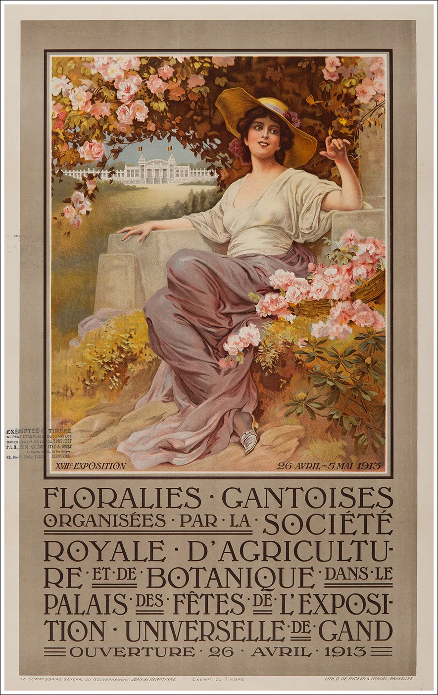 Floralies Gantoises, Gand 1913