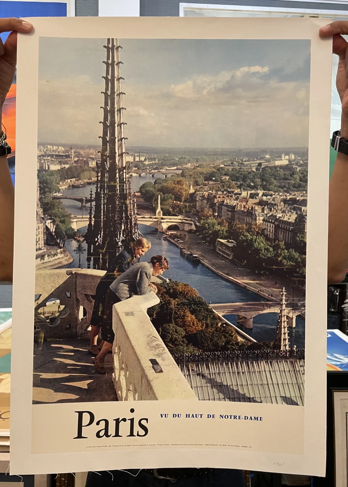 Paris vu du haut de Notre Dame