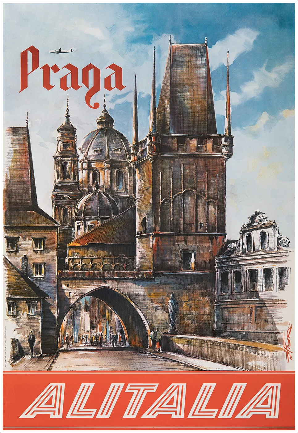 Alitalia, Praga - Malá Strana (Praha, Prague)