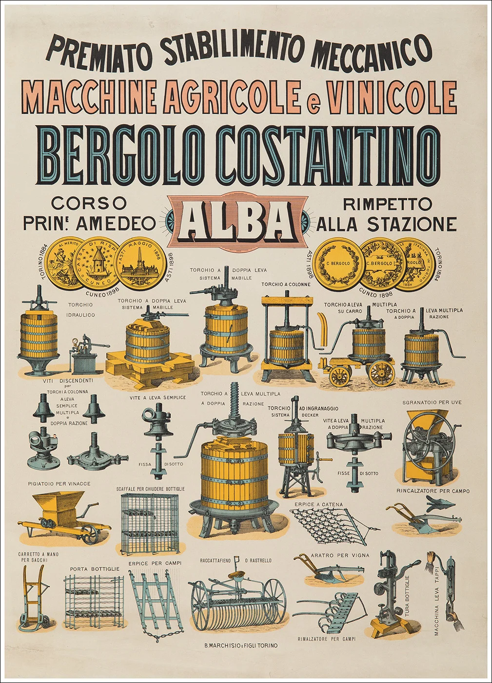 Macchine agricole e vinicole Bergolo Costantino, Alba (Cuneo)