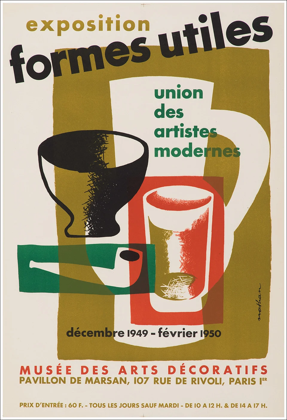 Exposition Formes Utiles, Musée des Arts Décoratifs Paris