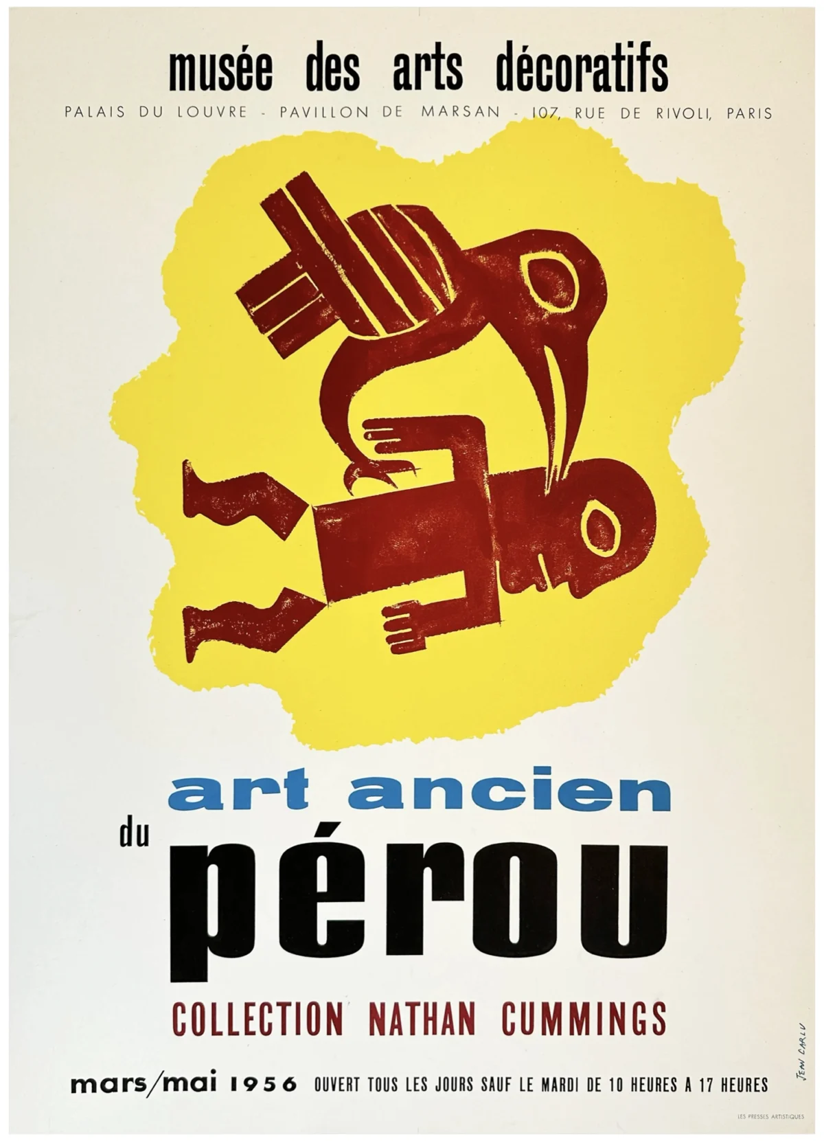 Musée des arts décoratifs, Palais du Louvre - Paris / Art ancien du Pérou (Perù)