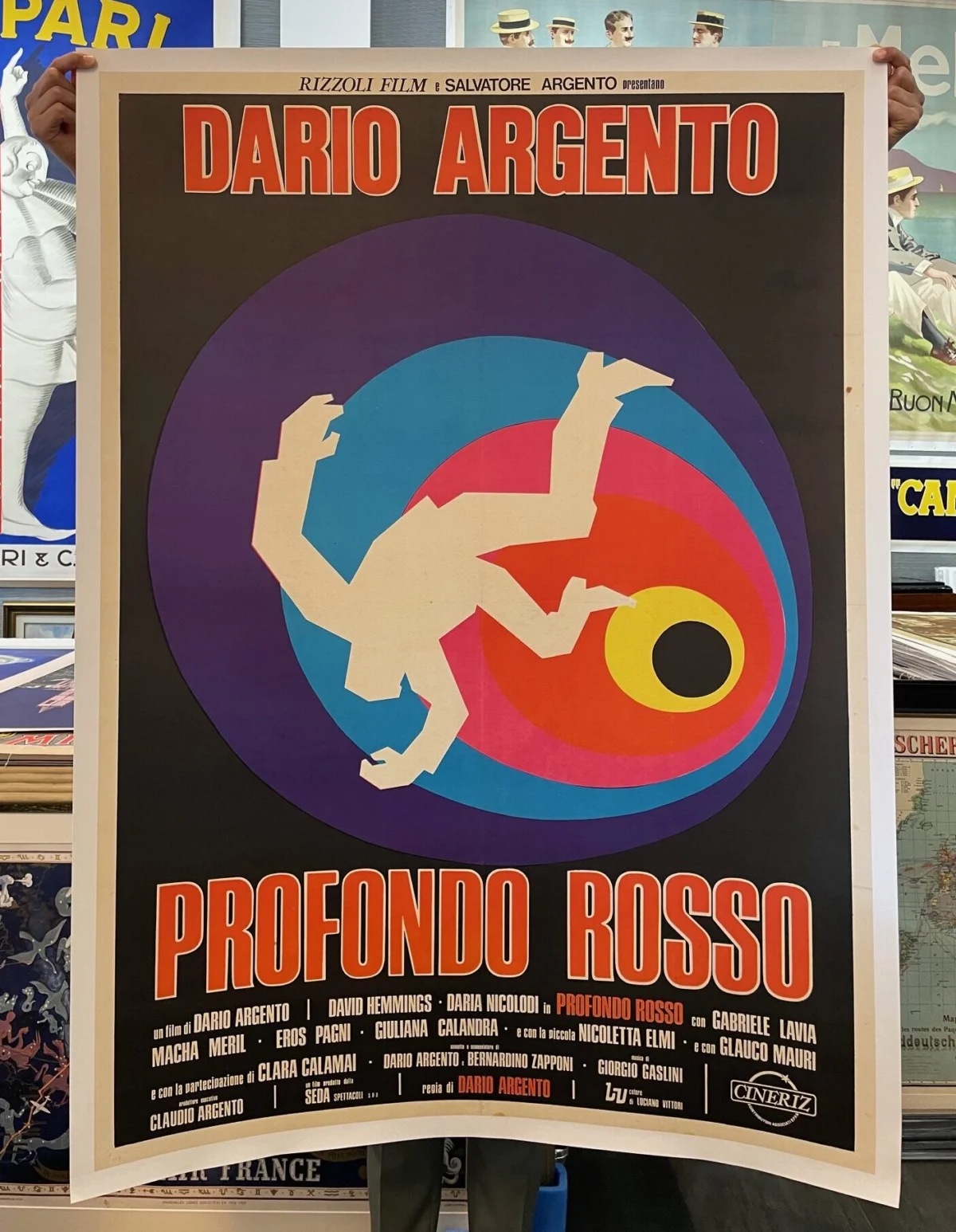 Profondo Rosso, regia di Dario Argento