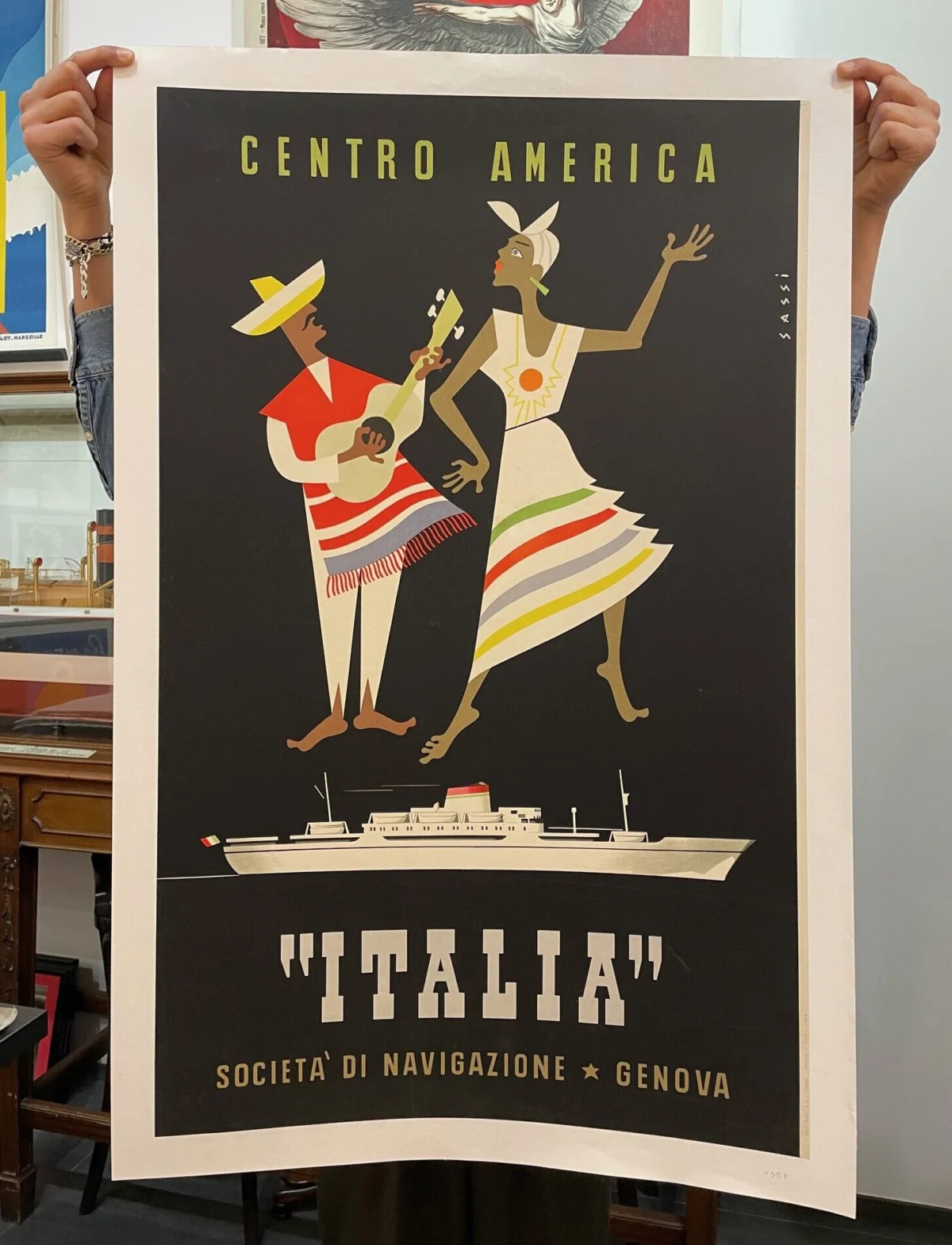 Centro America, "ITALIA" Società di navigazione - Genova