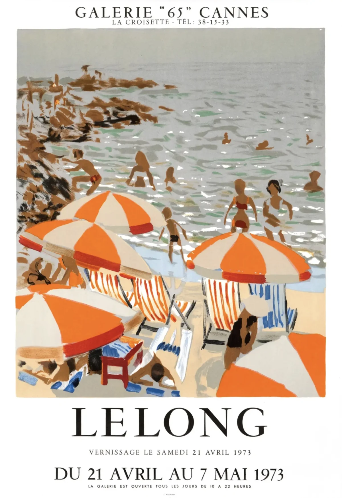 Pierre Lelong, Cannes 1973 / Côte d'Azur