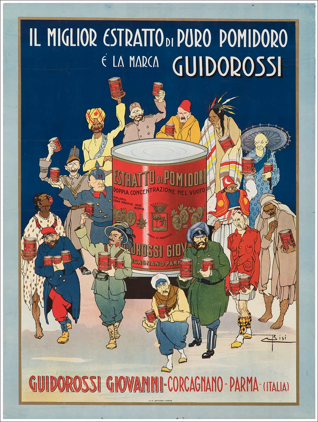 Estratto di pomidoro Guidorossi Giovanni, Corcagnano (Parma)