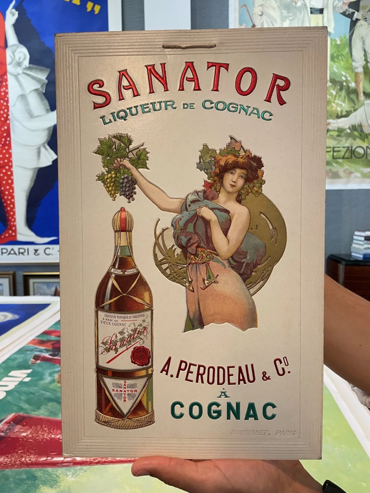 Sanator liqueur de cognac, A. Perodeau & Co.
