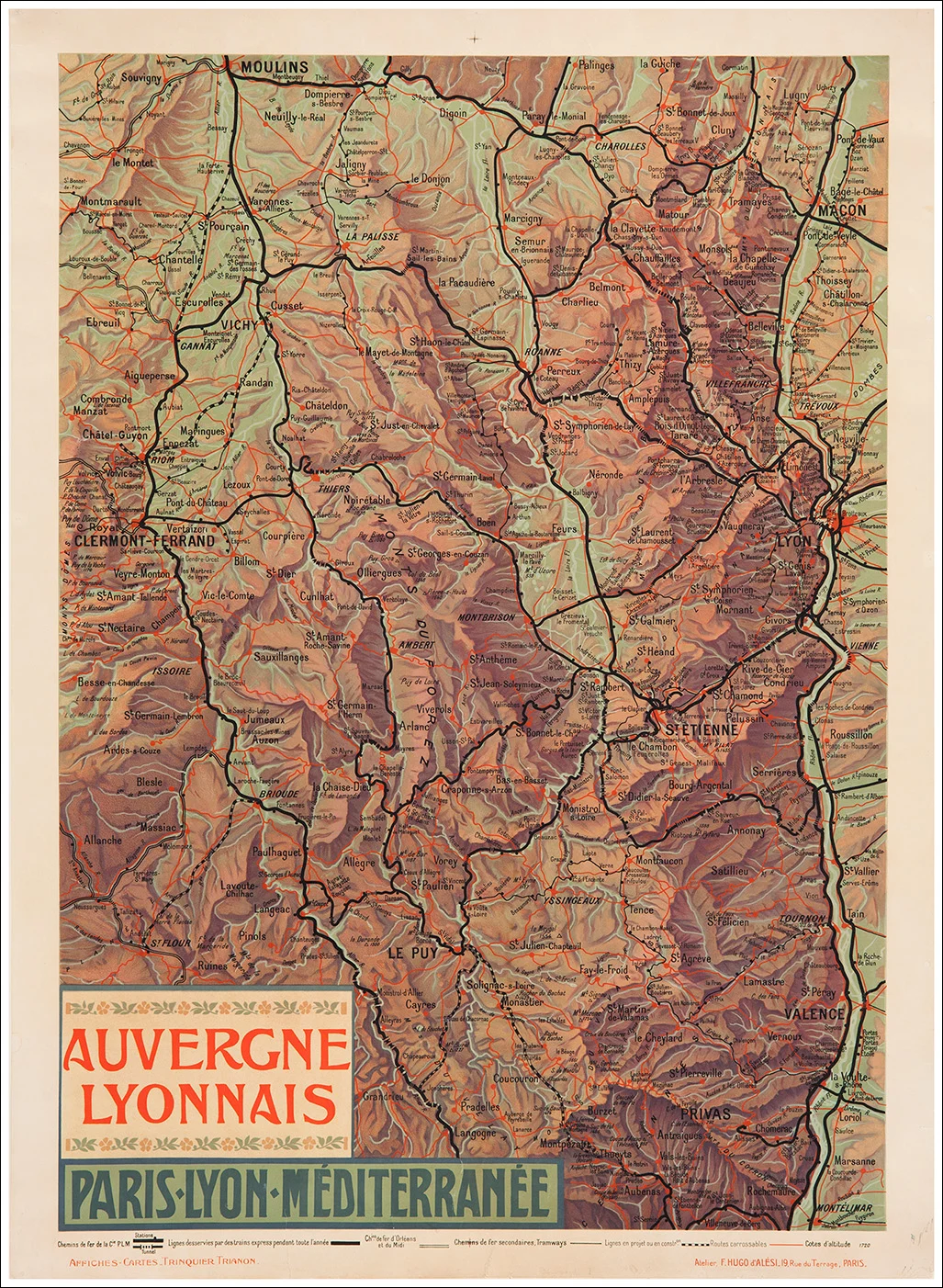 PLM, Auvergne Lyonnais