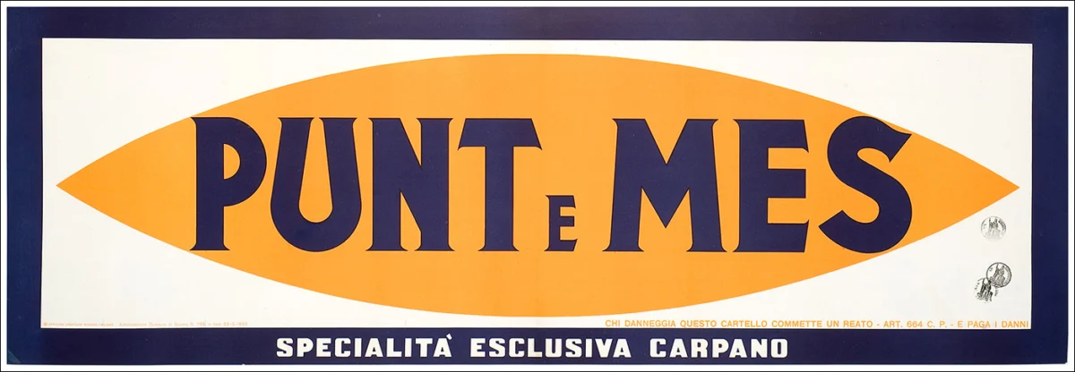 Carpano Punt e Mes vermuth, Torino