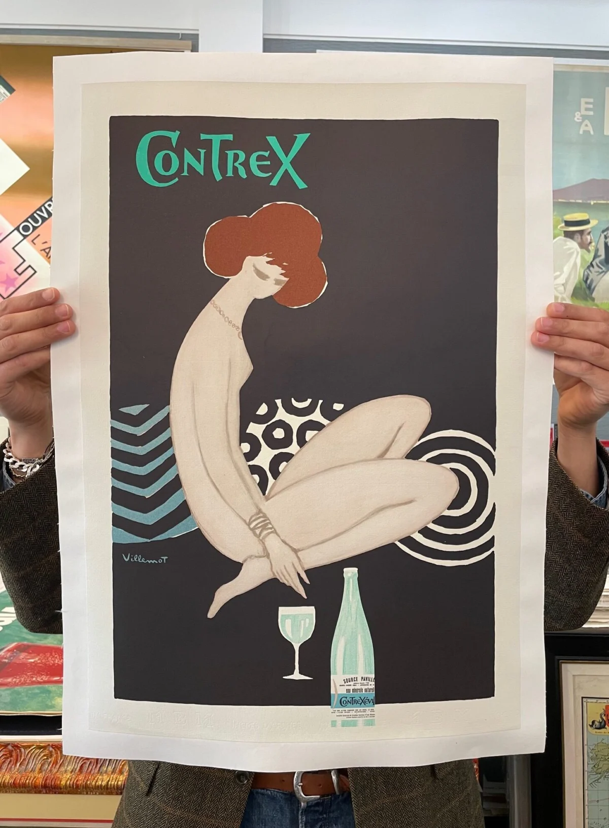 Contrex eau minéral / Stampa su carta Ingres d'Arches MBM