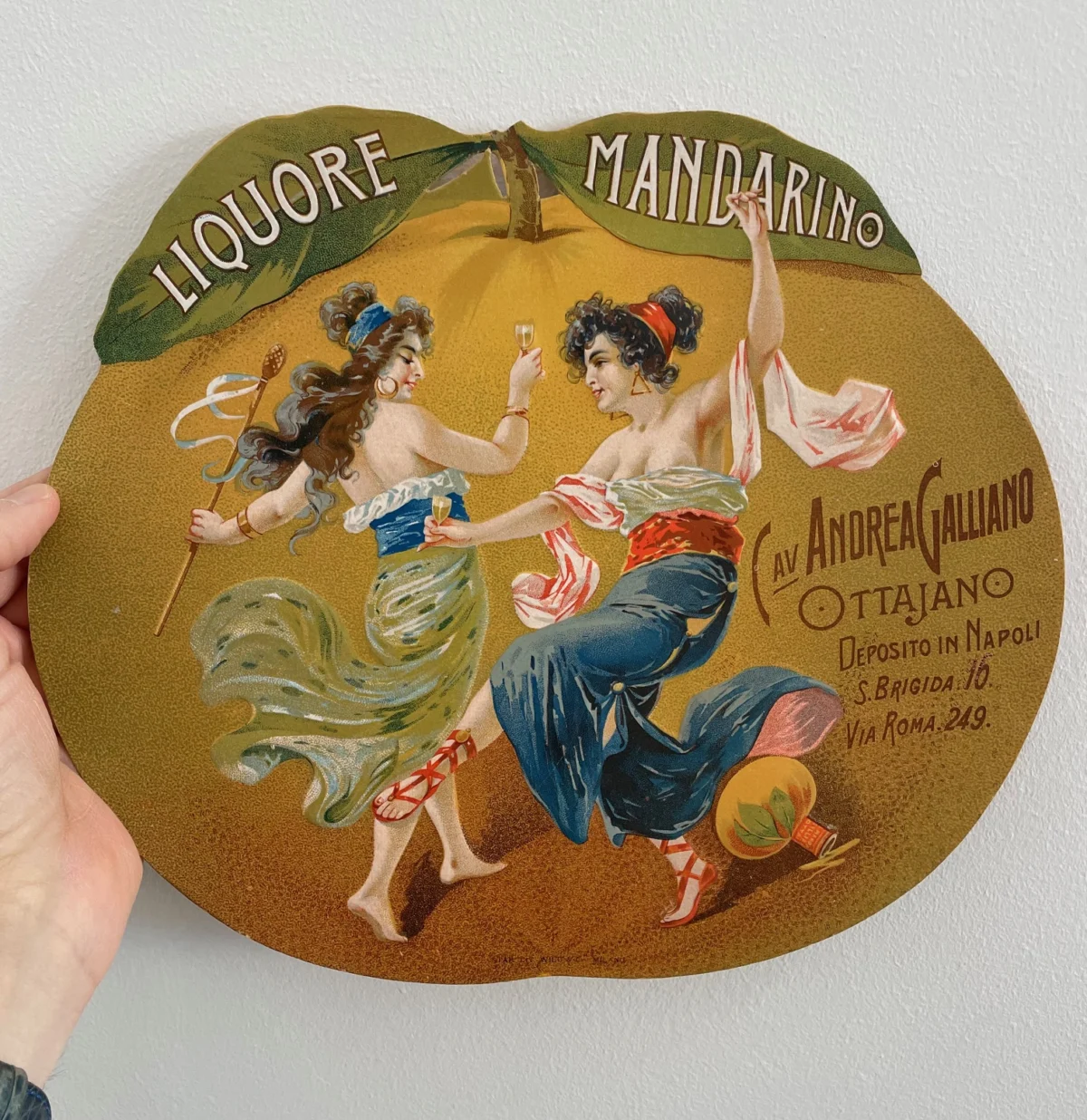 Liquore al mandarino, Cav. Andrea Galliano - Ottaviano (Napoli)