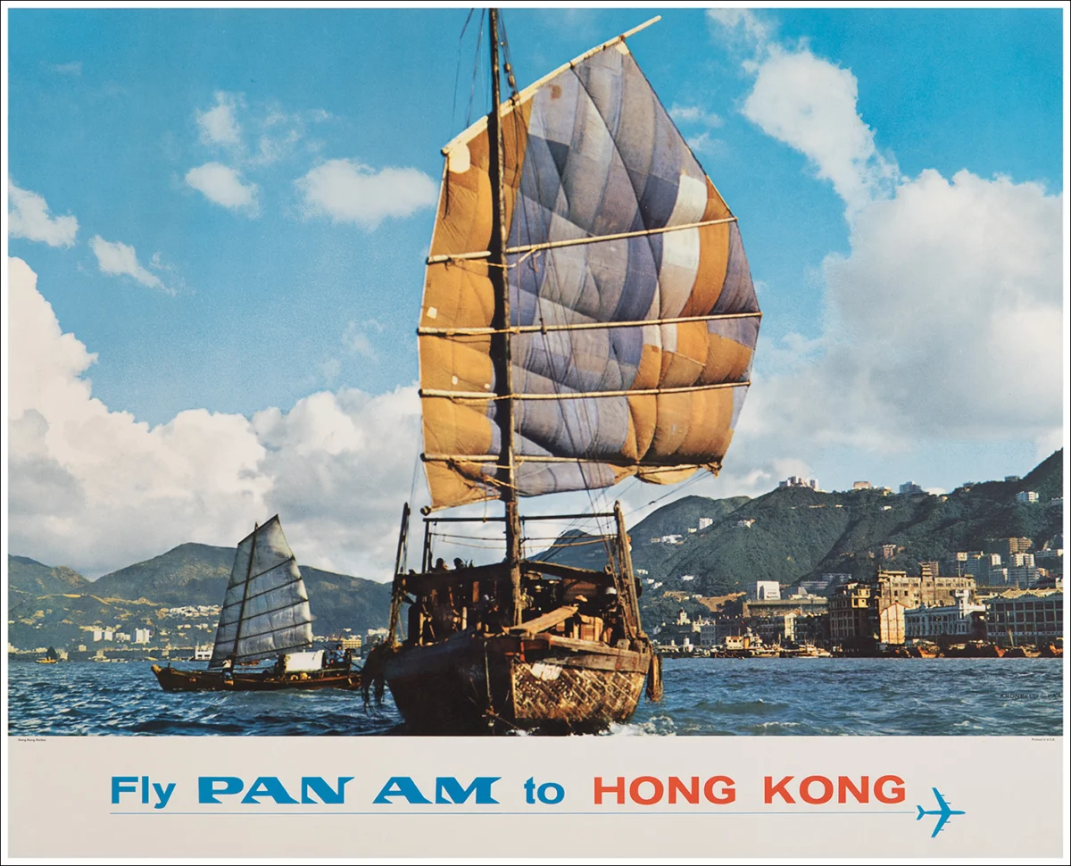 Fly Pan Am to Hong Kong
