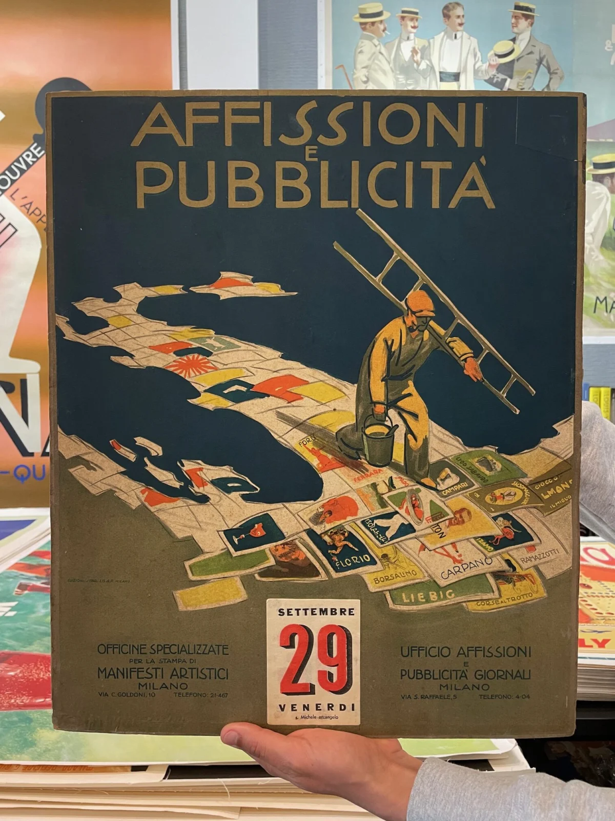 IGAP Milano - Affissioni e pubblicità / Calendario pubblicitario 1922
